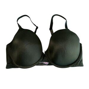 Victoria Secret PINK Wear Everywhere T Shirt Lightly Lined Bra 36D Army Green